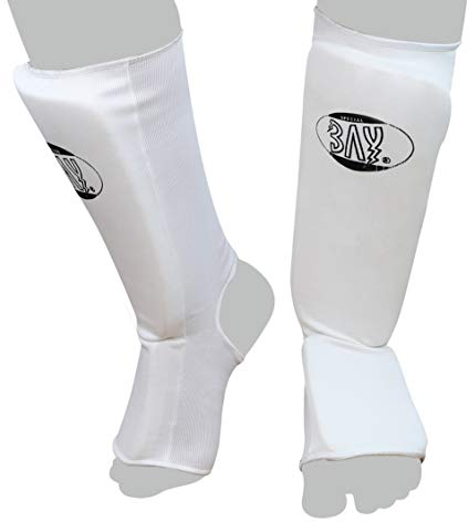 BAY® MT Cotton Spann-Schienbeinschutz weiß (XS)