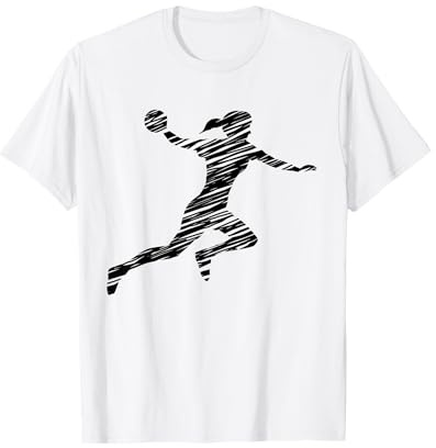 Handball Spieler Designs für Frauen und Handball Fans T-Shirt