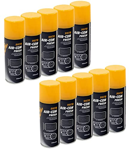 Klimaanlagen Desinfektion Air Con Fresh MANNOL 10 X 200 ml