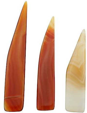 LUORNG 3IN1 Polierer, 8 cm, 9 cm, 10 cm, Achatmesser, Schmuck, Polieren, Polierwerkzeug