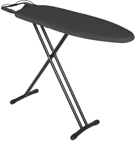 Corby Ironing Board (Classic / IB0007) with Dark Grey Cover with Iron Rest