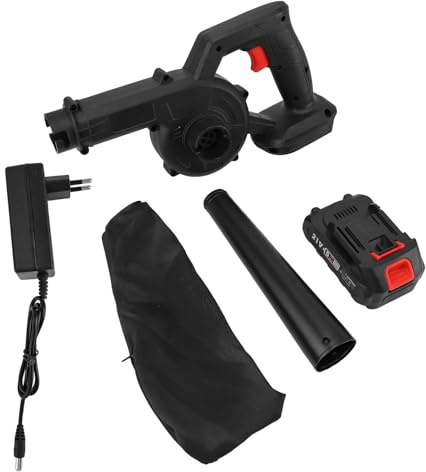 Soplador Pequeño con Batería Recargable de Litio para Fuerza de Soplado Potente y Doble Propósito como Soplado y Succión para Hogar, Oficina, Viajes