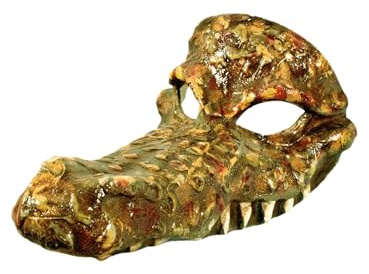 Maskworld Krokodil - Venezianische Tiermaske - traditionell handgefertigt - Carnevale di Venezia