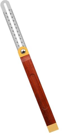 Artibetter Mehrwinkel-messlineal Markierungslineal Für Die Holzbearbeitung 360° Verstellbar Hochpräzises Holzwerkzeug Aus Edelstahl