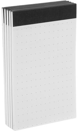 Lurrose 5stücke Punktraster Notizbuch Mit Erhabenem Papier Wiederverwendbare Notizblöcke Notizkarten Mit Punktraster Für Graphen Architekten Lehrer Bürobedarf