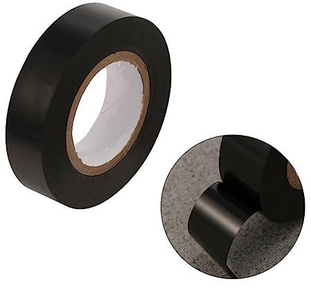 Gatuida 20m Pvc Isolierband Elektrisch Isolierend Für Und Industrielle Anwendungen Schwarz Breit Hohe Temperaturbeständigkeit Für Kabelreparaturen Und Verkabelungen