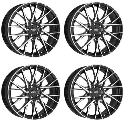4x Dotz Felgen Fuji dark 8.0Jx18 ET44 5x112 kompatibel mit Cupra Ateca Born Leon