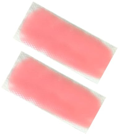 CALLARON 20pcs Summer Cooling Gel Patches Thermochromic Strips Non-Woven Cooling Paste for Fever