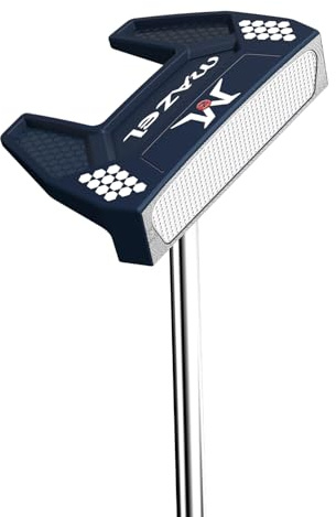MAZEL Golf Mallet Putter with CNC Milled Face for Men and Women, 35 Inch Stainless-Steel Shaft Provides more Consistency and Stability