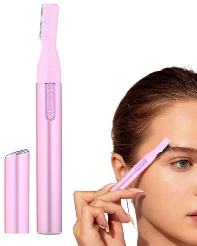 Elektrisk ögonbrynstrimmer elektrisk rakapparat | Kroppshårborttagare bikini trimmer för ben kinder hals armhålor läppar bikini dusch makeup party bröllop kvinnor män