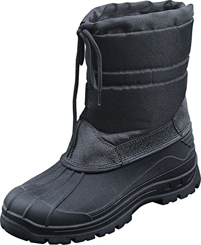 Bottes d'hiver canadiennes - Propriété thermique - Noir 45 noir