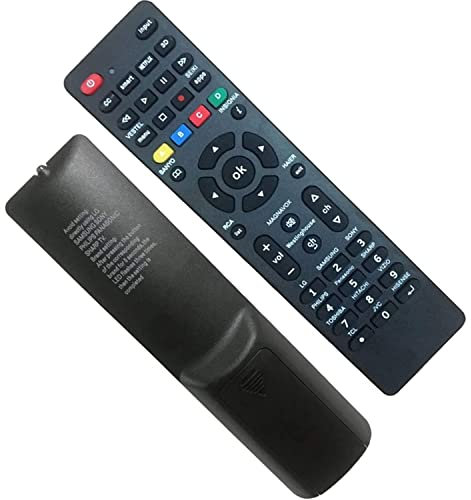 TV Remote Control Universal,Universal TV Remote Control for Samsung, Sony, Philips, Sharp, Panasonic, TCL, HAIER Toshiba Hitachi TV remote universal, universal tv remote,With user manual