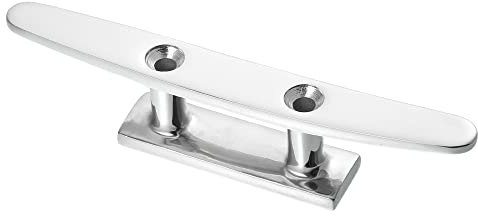 X AUTOHAUX Stainless Steel Boat Flagpole Cleat Hook Deck Cleats Rope Cleat Handle Universal for Marine Boat Ship