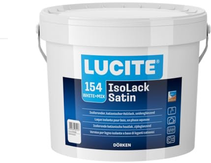 Lucite® 154 ISOLACK SATIN 1L Grund- und Deckbeschichtung auf unterschiedlichsten Holzuntergründen für die Innen- und Außenanwendung