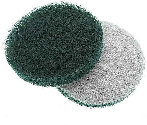 NEFLUM Scheuerschwamm, 20 Stück, 7,6 Cm, 75 Mm, Beflockte Scheuerschwämme, Strapazierfähiges Nylon-Polierpad Für Die Reinigung Von Küche, Auto, Badezimmer,Körnung 400
