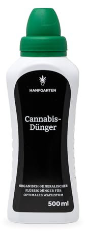 Premium Cannabis Dünger - mineralisch | 500 ml All-in-One Spezialdünger für Indoor & Outdoor Grow | Flüssigdünger für den Anbau | Hanfgarten - Qualität aus Österreich