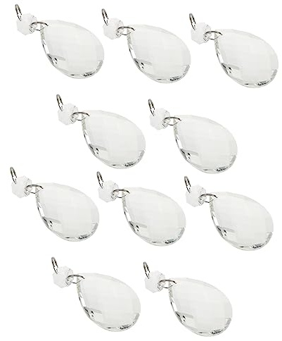 NUOBESTY 10pcs Chandelier Ornaments for Home Waterfall Hanging Gems for Sun Catchers and Projects