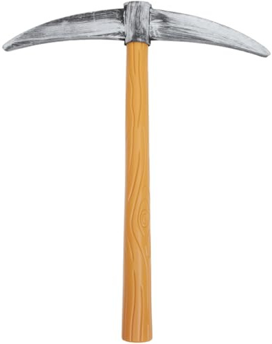 UKCOCO Pickaxe Kostüm Requisite Aus Schaumstoff Für Party Bühne Kinderkostüm Zwerg Spitzhacke Zubehör 19.3 Zoll Leicht Und Stabil Für Rollenspiele Und Dekoration