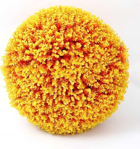 Palle Artificiali delle Piante, Palle Decorative Dell'erba Artificiale, Palle Colorate del Bosso di Plastica per I Matrimoni, Decorazione Dell'interno E Dell'esterno, D, 45 cm