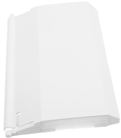 DECOMELODY Volet Piscine pour Écumoire, Porte à Clapet de Skimmer en Plastique Blanc, Facile à Entretenir, pour Piscine Enterrée, Empêche le Reflux