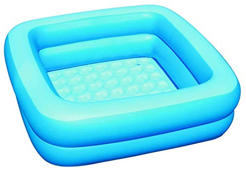 Bestway 51116 - Piscina gonfiabile per bambini, vasca da bagno, 86 x 86 x 25 cm