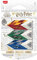 Maped - ergonomischer, effizienter, dreieckiger Radierer HARRY POTTER Pyramide - 3 Stück - rot/grün/blau, Mehrfarbig