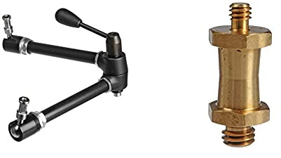 Manfrotto Magic Arm ohne Zubehör & Kamerazapfen für Super Clamp 037
