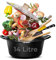 INTIGNIS® Casserole Pot with lid – Large 32cm | 10 Litre | 15 Inches – Induction Compatible – GREBLON Ceramic Non Stick Chemical Free Coating