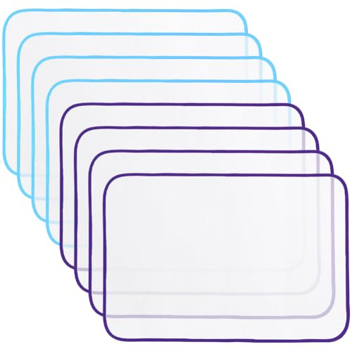 CABODYALS 8 pz 2 colori Resistente Al Calore Tappetino Isolante Protettivo Da Stiro Panno Salva-Scottature Ferro Da Stiro Rete di Copertura Pad Pressatura Panno In Poliestere Protegge per Cucire Stira