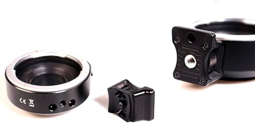 Pongnas Adattatore di Lenti Auto Effx1 per Lenti EFS EFS per Fuji X Mount Mirrorless Camera Senza Specchio Universale 1/4 Foro a Vite Rapido e Stabile Funzione di Messa a Fuoco