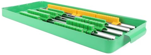 Garosa Tragbarer Steckdosen-Organizer, Aluminium-Steckdosenhalter mit Multifunktionalem Griff, Sichere Werkzeugaufbewahrung für Schubladen- und Werkbanknutzung