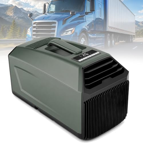 JIYINGHUI Climatizzatore Portatile da Campeggio per Tenda E Camper,4500/5100Btu, 4 in 1 Esterno E Interno, unità Condizionamento d'Aria Piccola E Silenziosa per Camper Camion Garage 220VAC