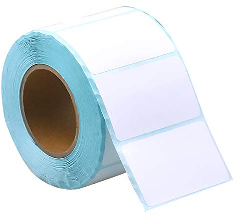700 Etiketten Selbstklebend Haushaltsetiketten Klebeetiketten Tiefkühletiketten Thermodirekt Etiketten Universal Aufkleber für Büro Gläser Flaschen Küche Marmelade Beschriften, 50 * 30mm, Weiß