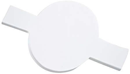 100 PCS Precut Circle Cake Pan Liners Rounds, 9 Inch Non Stick Parchment Paper Sheets for Baking Cakes,Dutch Oven, Air Fryer with Easy Lift Tabs (White)