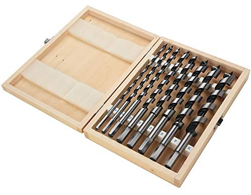 Wood Drill Bit, Accurate Machined 8pcs Drill Bit for Power Drills