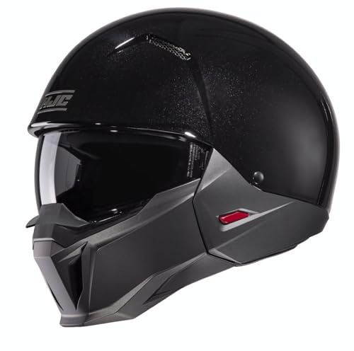 HJC, Casque Moto Jet i20 UNI Métal Noir, XXL