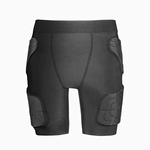Hotfiary Maillots de Protection Rembourrés pour Enfants et Jeunes pour Le Football, Le Paintball Et Le Baseball, Maillots de Compression Matelassés à Manches Courtes/Longues Protection du Cœur
