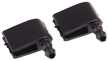 2 STÜCKE Windschutzscheibendüse, Scheibenwaschdüsen, Auto-Autofenster, Wasserspray, Wischerdüse, kompatibel für Mercedes Benz Sprinter, kompatibel für Crafter 2006–2018, 2E1955985, 2E19559862