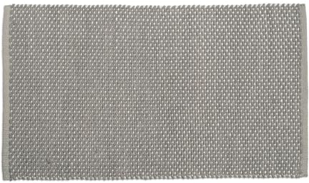 kela Badematte MIU steingrau (LBH 120x70x1 cm) LBH 120x70x1 cm grau Badteppich Badvorleger Duschvorleger Duschmatte Badeteppich