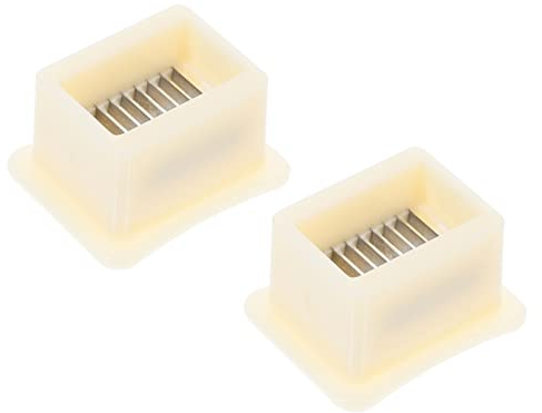 Cabilock 2 Pièces Broyeur D'oignons Verts Trancheuse De Carottes Coupe-fromage Râpe à Fromage En Acier Inoxydable Éplucheur De Pomme De Terre Éplucheur De Légumes Raidisseur Des Haricots