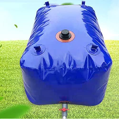 Wassersack Beutel Wasserbehälter Träger Schwerlast Notwasserspeicher, Draussen Bauernhof Wasserblase Regenwasser-Wassersack, Für Trockenheitsresistent,Feuer Bekämpfen,1000L
