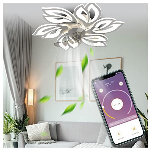 VVLXRIC celling fan with remote control Remote Control,Intelligent Timing Universal Remote Control Ceiling Fan Classic Fashion Fan Ceiling Light Bedroom Study Living Room