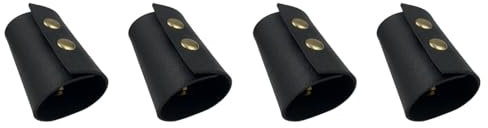 Beaupretty 2stücke Leder Haargummis Damen Hochwertige Leder Pferdeschwanz Halter Einfache Haarbänder Für Dicken Zopf Haaraccessoires Für Schule Büro Und Freizeit