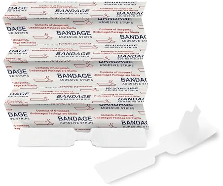 120 pcs Sterile Wound Butterfly Closure Bandage Strips Butterfly Adhesive Wound Bandages for Small Wound