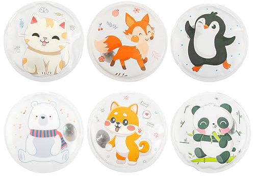 Hengsong Handwärmer 4 STK,Taschenwärmer Wiederverwendbar,Hand Warmers,Winter Gadgets,Taschenhandwärmer für Gadgets für Frauen&Kinder&Geschenke für Wanderer,10x10cm,Bunt