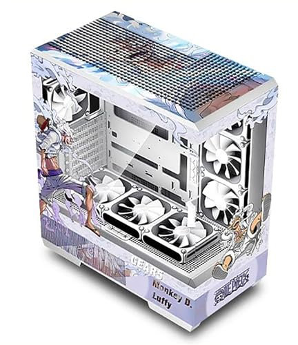 Case For Computer, Case Da Gioco For PC Mid-tower ATX/M-ATX/ITX - Porta I/O Frontale TPYE-C - Vetro Temperato - 10 Posizioni Di Installazione Della Ventola - Pronto For L'installazione Del Raffreddame