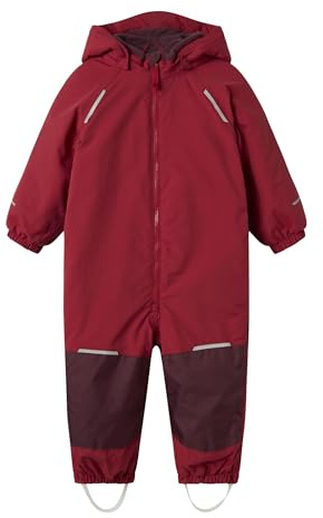 Nmnsnow06 Suit Solid Fo, Karanda röd, 98