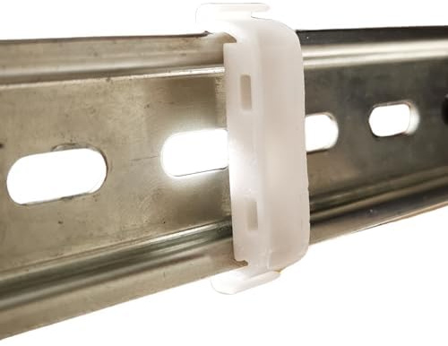 10er Set Zugentlastung bzw. Kabelentlastung passend für 35 mm DIN Trageschiene/Hutschiene (10)