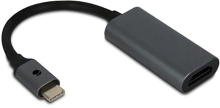 Glowster Adaptateur HDMI Femelle vers USB Type-C mâle, idéal pour Les connexions vidéo et Audio Haute définition sur Les appareils compatibles.
