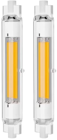 EIMOPE Ampoules R7S LED 118mm Dimmable 30w, Ampoule LED R7S 20W Équivalent à Lampe Halogène 200W 300w, Blanc Chaud 3000K, 3000LM, Éclairage à Faisceau 360°, Sans Scintillement, Lot de 2